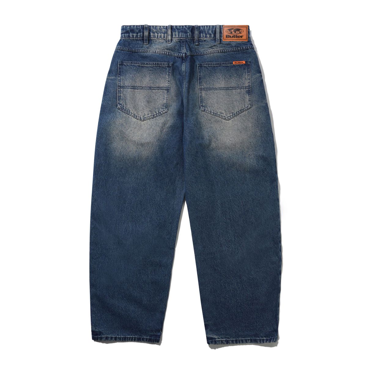 Butter Goods Baggy Denim Jeans Vintage Indigo