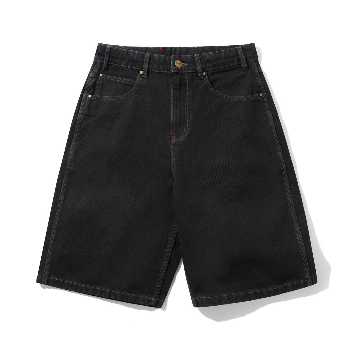 Butter Goods Dragon Denim Shorts, Black