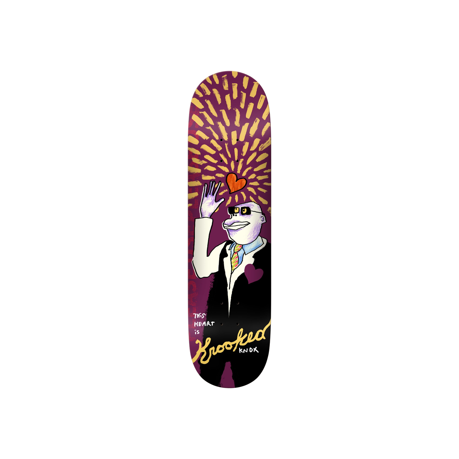 Krooked Tom Knox This Heart Deck 8.5