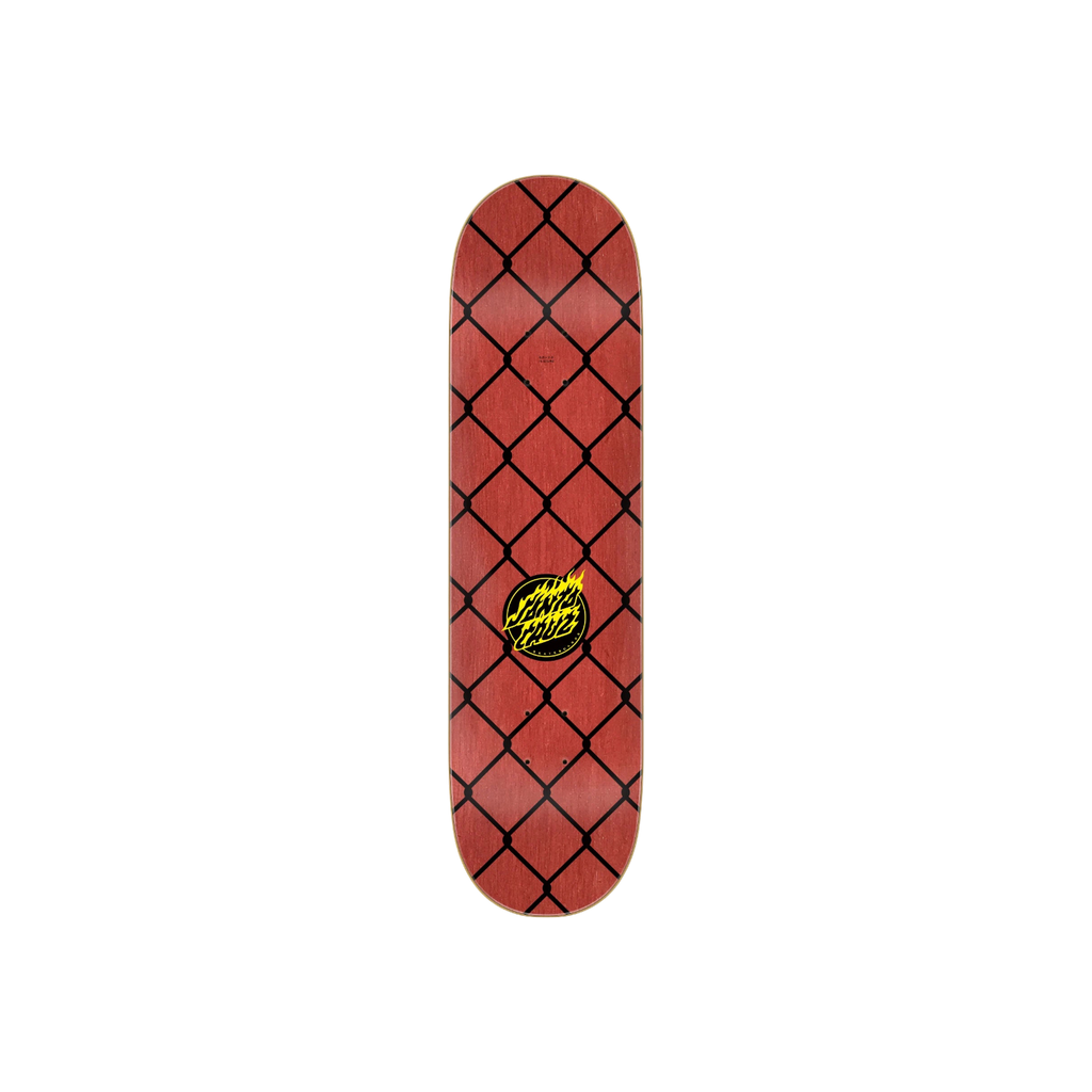 Santa Cruz Flame Dot Chain Deck 8.25