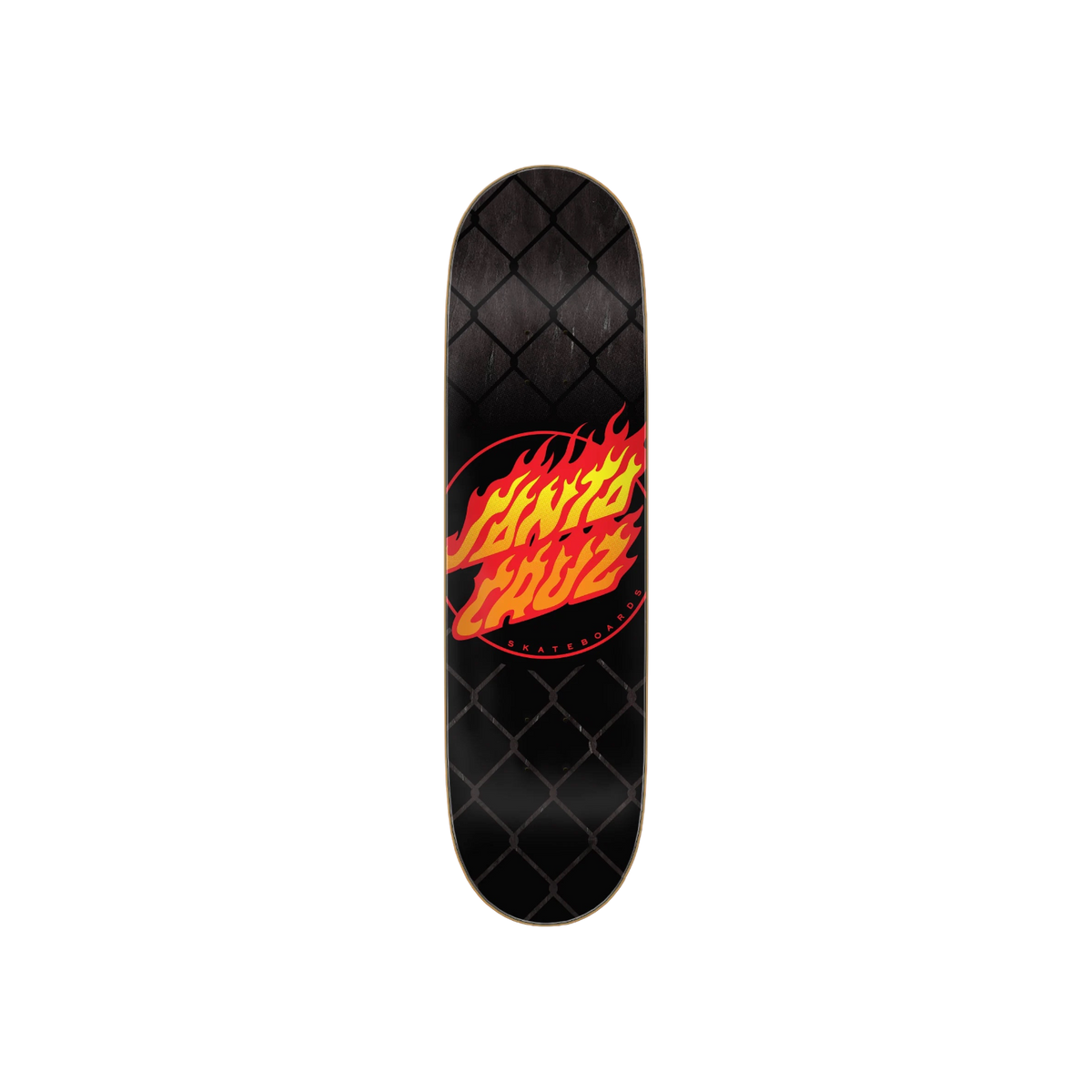 Santa Cruz Flame Dot Chain Deck 8.5