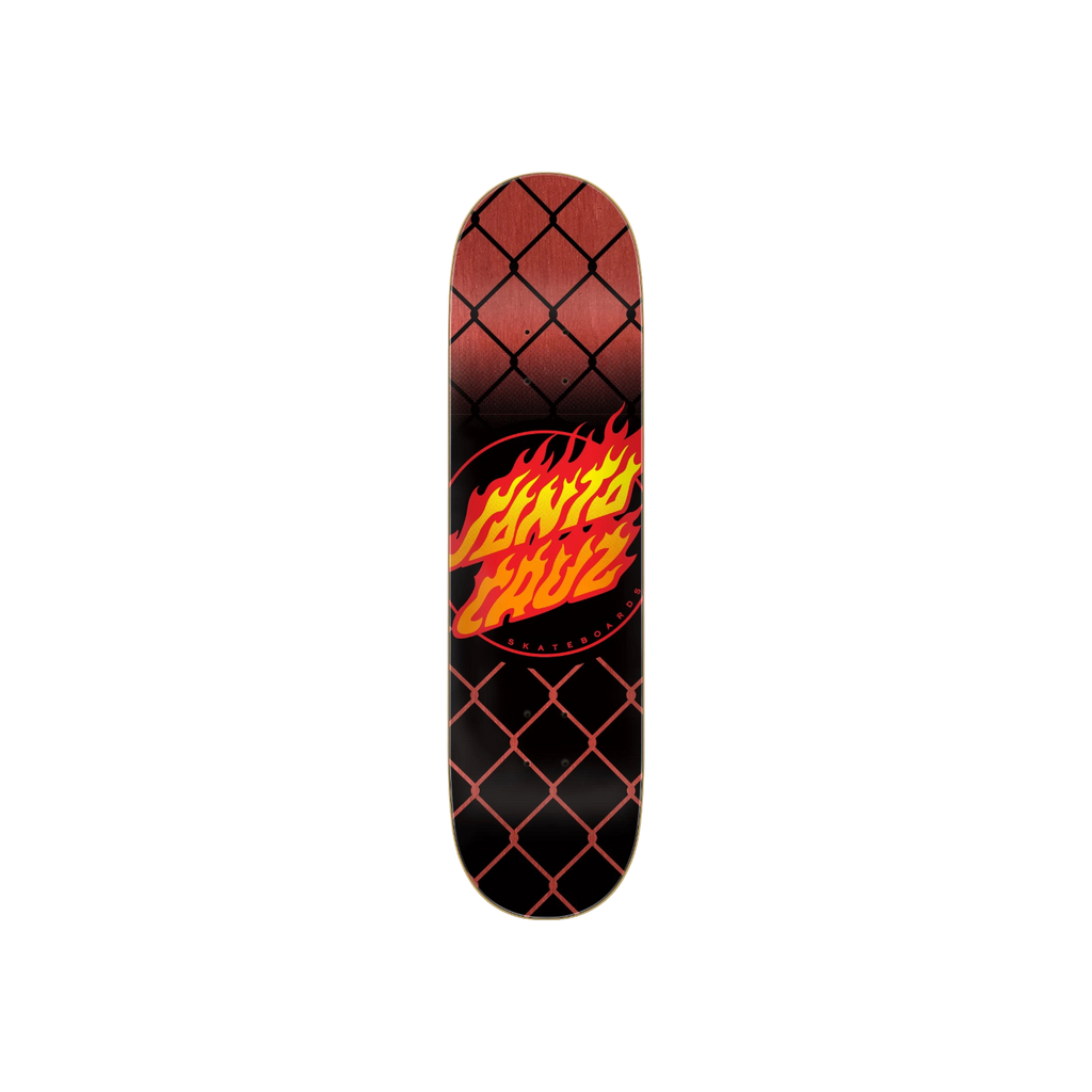 Santa Cruz Flame Dot Chain Deck 8.25