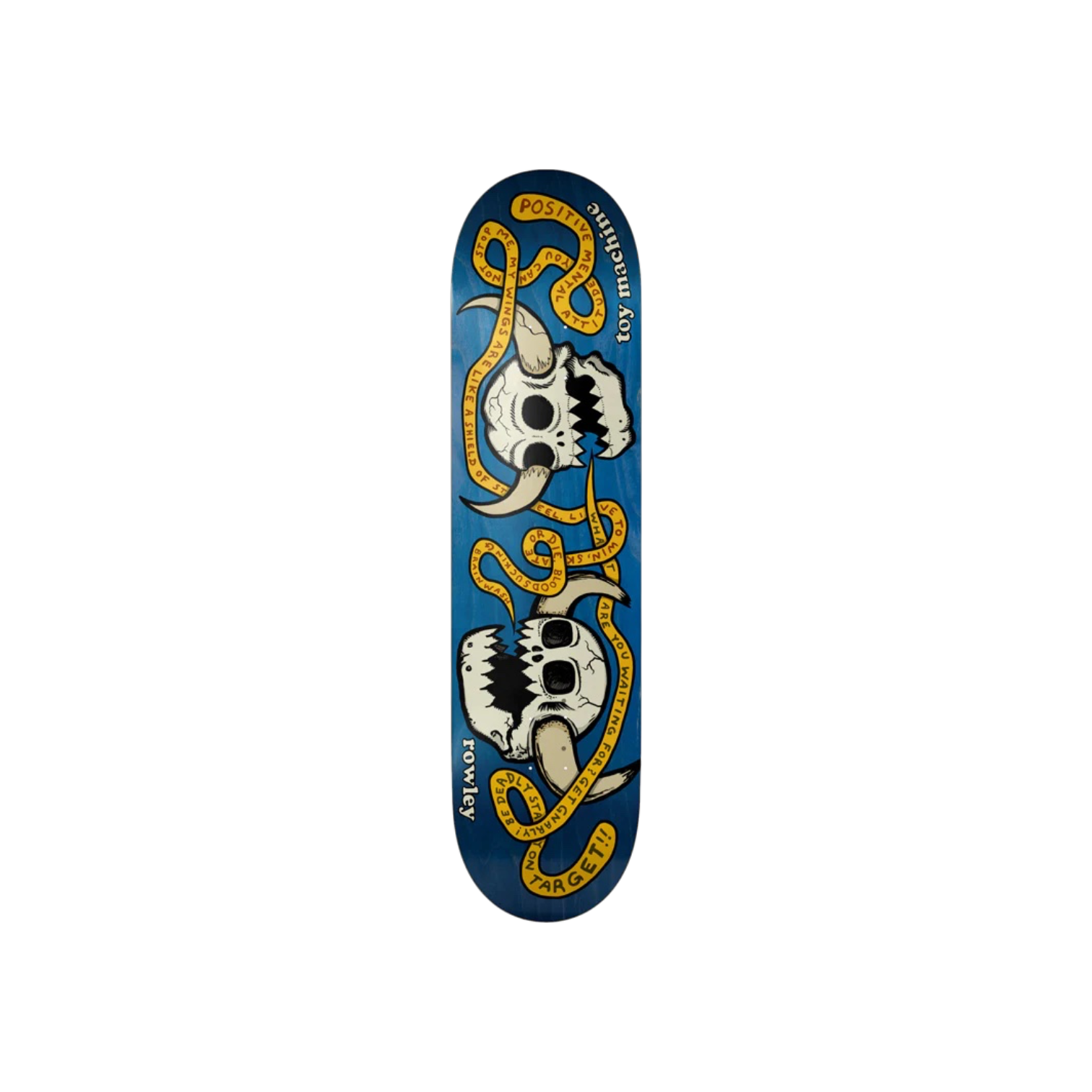 Toy Machine Geoff Rowley Skulls Deck 8.25