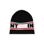 Independent Bar Logo Skull Beanie Black
