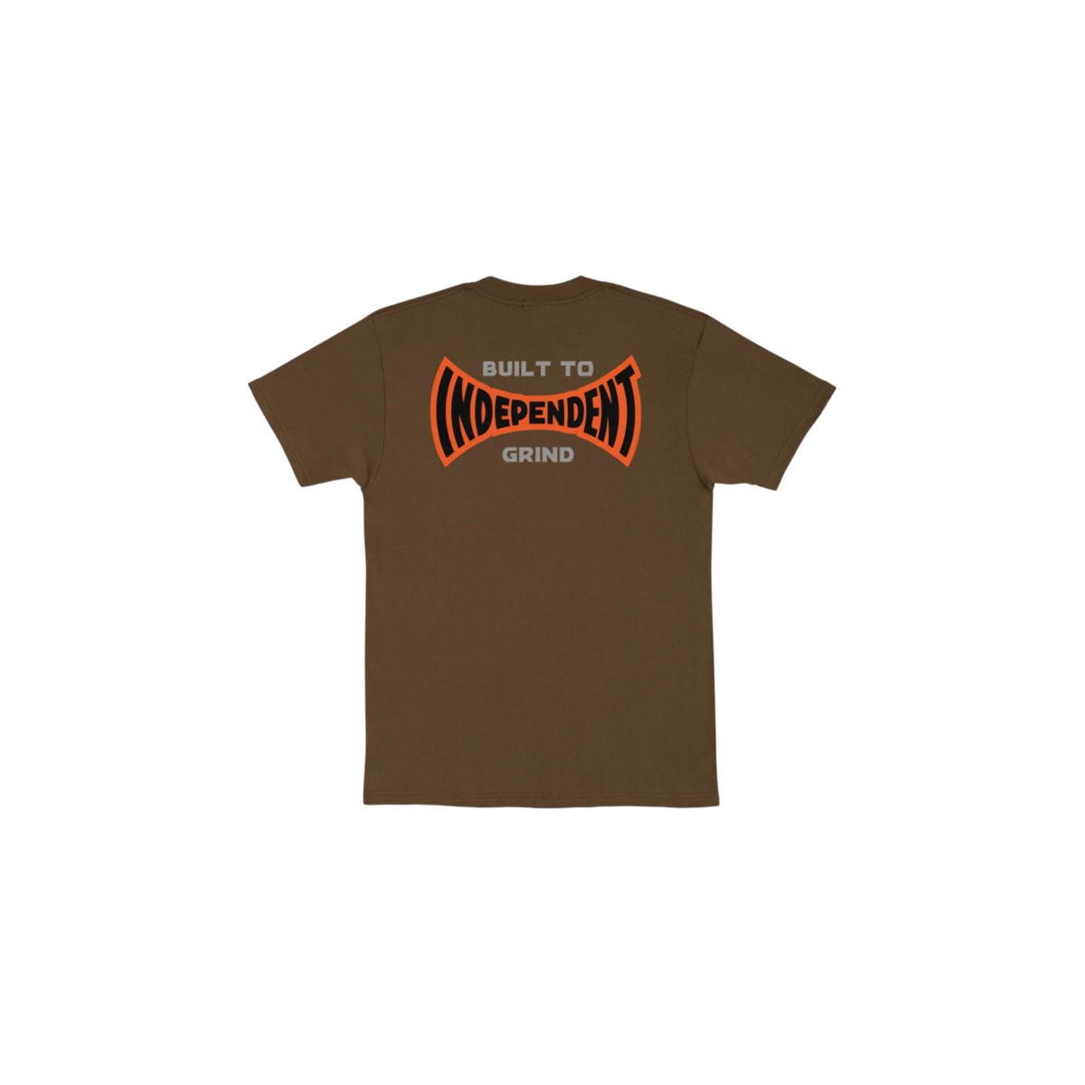 Independent Reflective Built to Grind Span Tee Chocolate Brown