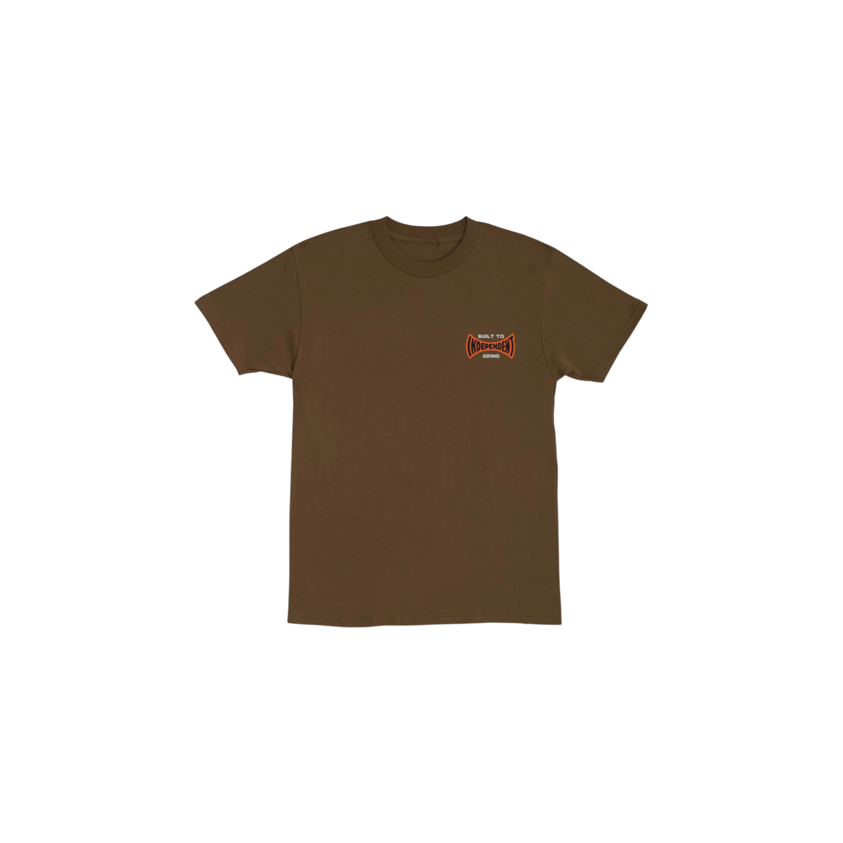 Independent Reflective Built to Grind Span Tee Chocolate Brown