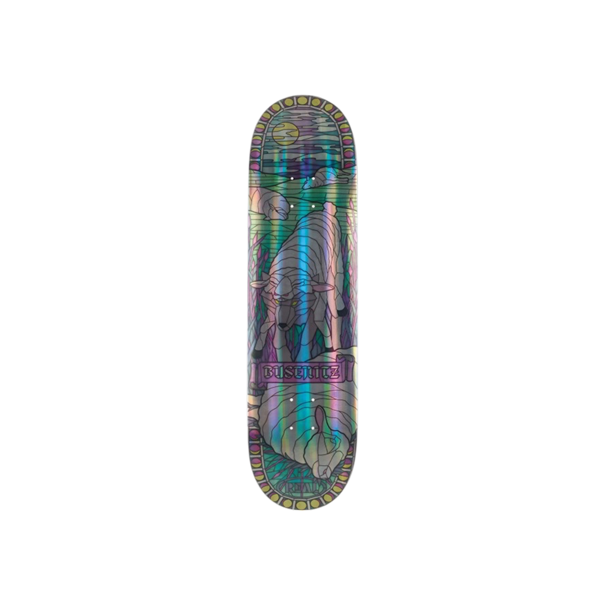 Real Dennis Busenitz Holo Cathedral Deck 8.38
