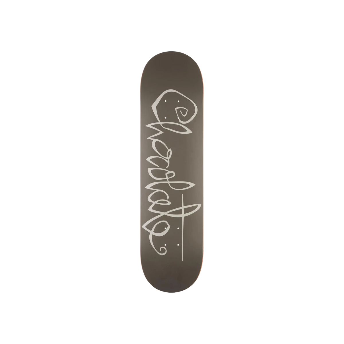 Chocolate Jordan Trahan OG Script Deck 8.125