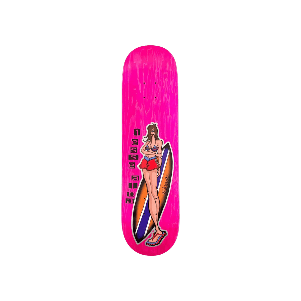 Frog Skateboards Jesse Alba Surfer Girl Deck 8.25